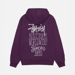 Purple Stussy Hoodie